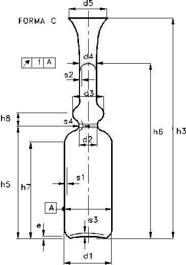 Fiala Tipo C Disegno Tecnico